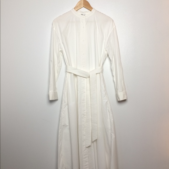 white dress uniqlo